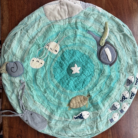 Crate & Kids: Sea Life Baby Activity Play Mat - Picture 1 of 8